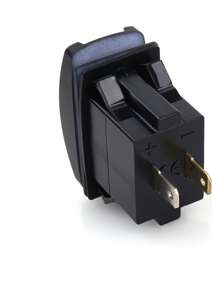 Araba Dc 12 V‑24 V Mavi LED Çift USB Şarj Carling Arb Rocker Anahtarları 5 V 3.1 A (Yurt Dışından) fiyatları