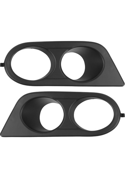 2 Adet Ön Tampon Sis Lambası Kapağı Çift Delikli Araba Aksesuarı Için Fit E46 M3 2001-2006MATTE Siyah (Yurt Dışından)