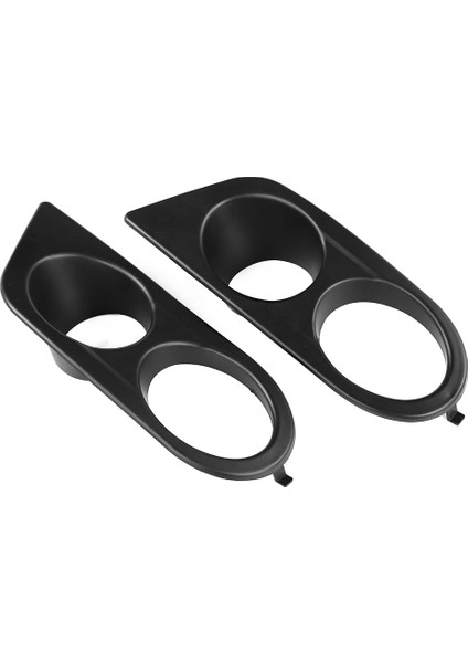 2 Adet Ön Tampon Sis Lambası Kapağı Çift Delikli Araba Aksesuarı Için Fit E46 M3 2001-2006MATTE Siyah (Yurt Dışından) modelleri