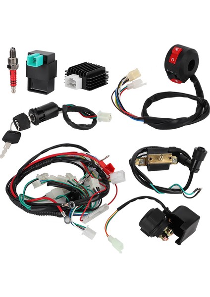 Kablo Demeti Solenoid Doğrultucu Cdı Kiti Için Uygun 50CC 70CC 110CC 125CC Atv Arazi Aracı (Yurt Dışından) fırsatları