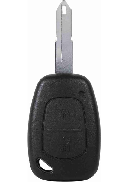 Uzaktan 2 Düğmeler Kesilmemiş Boş Bıçak Oto Araba Anahtarı Fob Dış Kapak Renault Kılıfı (Yurt Dışından)