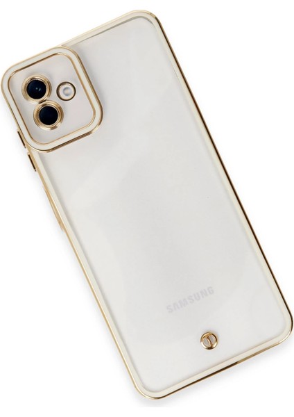 Samsung Galaxy A04 Kılıf Liva Lens Silikon - Beyaz Svlrs modelleri