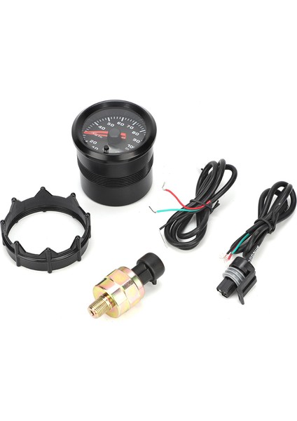 Step Motor ile 2in 52MM Yağ Basınç Göstergesi Ölçer Pointer Dijital Ekran (Yurt Dışından)