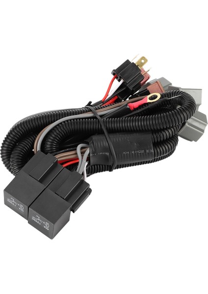 Araba LED Işık Far Kablo Demeti Aydınlatma Boost ile H4 Adaptörleri Dört Işıkları (Yurt Dışından) fiyatları