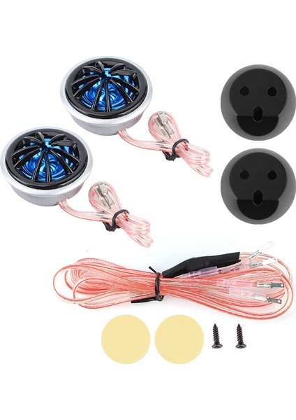 130W 12V Tweeter Kiti Stereo Müzik Yüksek Hasiyetli Hoparlör Otomatik Araç Ses Sistemi Için (Yurt Dışından)