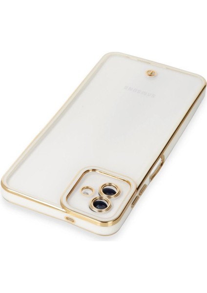 Samsung Galaxy A04 Kılıf Liva Lens Silikon - Beyaz Svlrs fırsatları