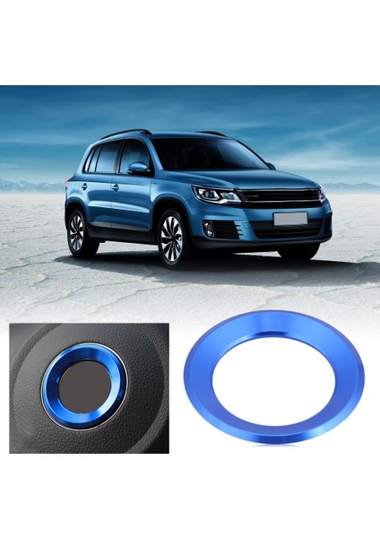 Araba Direksiyon Halka Kapak Trim Octavia A7 A5 Hızlı Fabia Superb 2012-2016 Mavi (Yurt Dışından) fiyatları