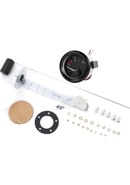 2in Yakıt Göstergesi Ölçer Yakıt Seviye Sensörü Pointer Göstergesi 12V Evrensel Parçalar (Yurt Dışından)