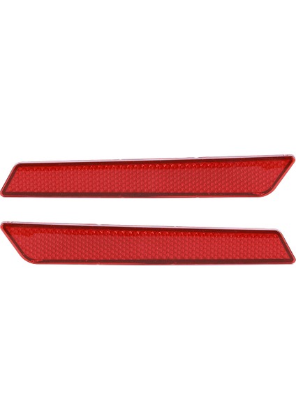 Çift Heybe Reflektör Mandalı Kapak Güvenlik Uyarı Büyük Boy Için Fit Touring Flt Flht 2014-2017RED (Yurt Dışından)