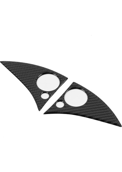 2 Adet Karbon Fiber Araba Direksiyon Düğmesi Trim Sticker Çıkartma Mercedes W204 C Sınıfı 07-10 (Yurt Dışından) fiyatları