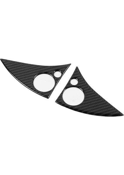 2 Adet Karbon Fiber Araba Direksiyon Düğmesi Trim Sticker Çıkartma Mercedes W204 C Sınıfı 07-10 (Yurt Dışından) fırsatları