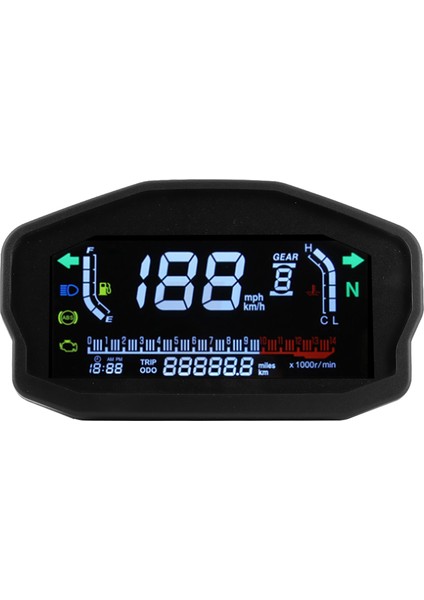 Motosiklet Hız Göstergesi Yakıt Seviye Göstergesi Tamir LCD Enstrüman Için 1/2/4 Silindirli Motor LED (Yurt Dışından) fiyatları