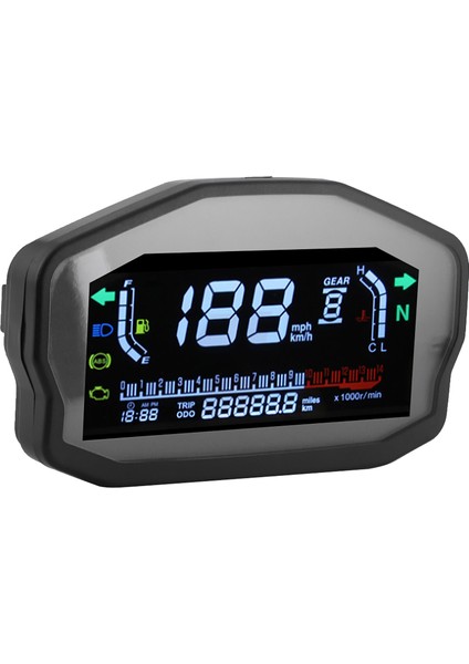 Motosiklet Hız Göstergesi Yakıt Seviye Göstergesi Tamir LCD Enstrüman Için 1/2/4 Silindirli Motor LED (Yurt Dışından) modelleri