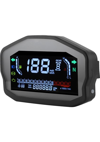 Motosiklet Hız Göstergesi Yakıt Seviye Göstergesi Tamir LCD Enstrüman Için 1/2/4 Silindirli Motor LED (Yurt Dışından) fırsatları