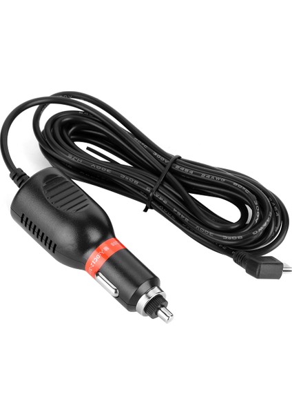 12-24V 11.5 Ft Araba Sürüş Kaydedici Gps Navigator Çakmak Şarj Hattı Kablosu (Yurt Dışından)
