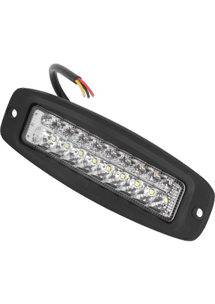 18W LED Uyarı Lambası 2800LM Sarı Beyaz Açık Renk IP67 Jeep Kamyon Araba Suv Için Su Geçirmez (Yurt Dışından) fiyatları