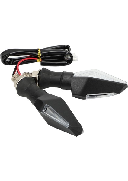 4 Adet 12 LED Iki Renkli Dönüş Sinyal Işığı Motosiklet Scooter Atv AKSESUARLARI(MK-024) (Yurt Dışından) fiyatları