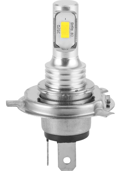 Far Sis Lambası LED Ampul Çip Motosiklet Araba Için W / H4 Fiş 80W Dc 12V 24V (Sarı 1500K ) (Yurt Dışından)