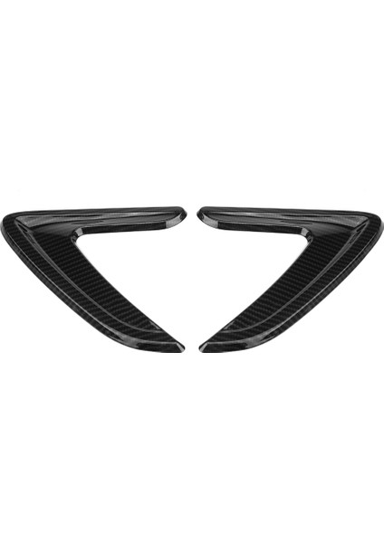 Araba Yan Havalandırma Kapağı Trim Çamurluk Sticker Bmw 3 Serisi Için F30 2012-2016 Karbon Fiber (Yurt Dışından)