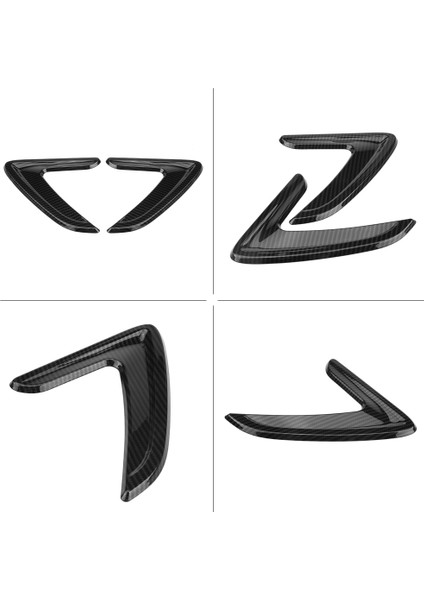 Araba Yan Havalandırma Kapağı Trim Çamurluk Sticker Bmw 3 Serisi Için F30 2012-2016 Karbon Fiber (Yurt Dışından) modelleri