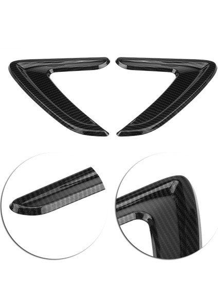 Araba Yan Havalandırma Kapağı Trim Çamurluk Sticker Bmw 3 Serisi Için F30 2012-2016 Karbon Fiber (Yurt Dışından) fırsatları