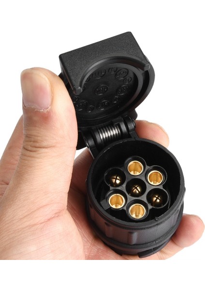 12V 13PIN To 7pin N&amp;s Römork Soketi Adaptör Fiş Dönüştürücü Konektörü Römork Karavan Için (Yurt Dışından) fiyatları