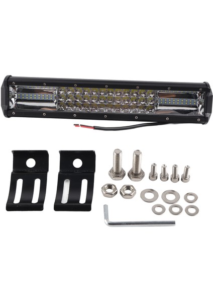 16 Inç 432 W DC10V-30V Tri Sıra LED Çalışma Lambası Sürüş Lambası Araba Kamyon Offroad Için (Yurt Dışından)