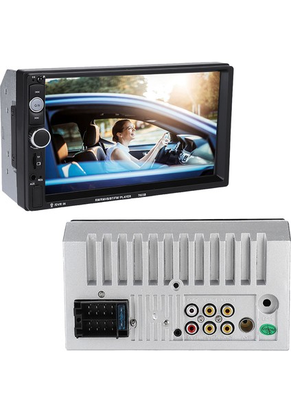 7 Inç Dokunmatik Ekran Çift Din Araba Bt Mp5 Çalar Stereo Fm Radyo Desteği Ters Görüntü (Yurt Dışından) modelleri