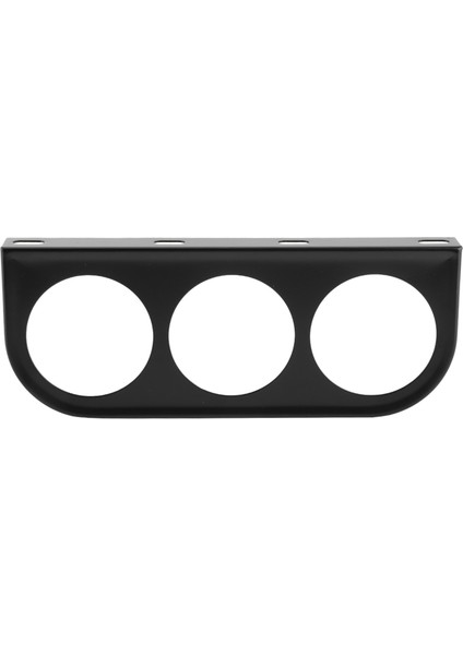 52MM / 2in 3 Delikli Üçlü Gösterge Paneli Kabuk Göstergesi Montaj Braketi Araba Dashboard Ölçer Demir Tutucusiyah (Yurt Dışından)