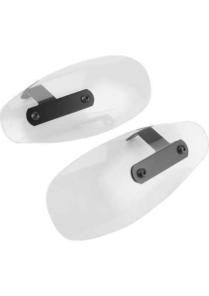 10MM Evrensel Motosiklet Handguard Akrilik Motosiklet Gidon Rüzgar Kalkanı Yamahatransparent Için Fit (Yurt Dışından) fırsatları