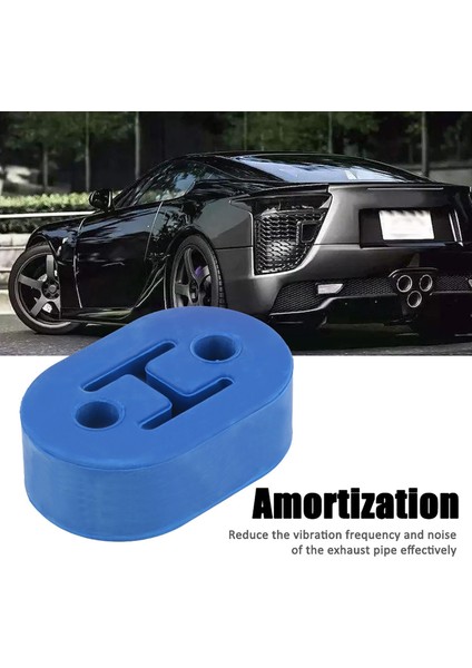 Araba Egzoz Borusu 2 Delikli Ka Montaj Braketleri Askı Grommet Izolatör (Mavi) (Yurt Dışından) fırsatları