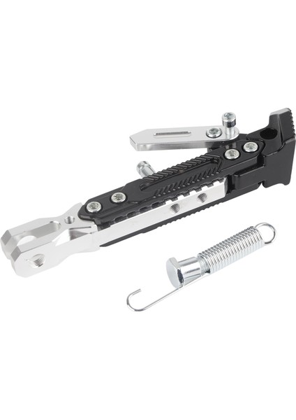 Evrensel Ayarlanabilir Ayak Yan Destek Standı Nmax 155 20152016 Nmax 125 Gümüş (Yurt Dışından)