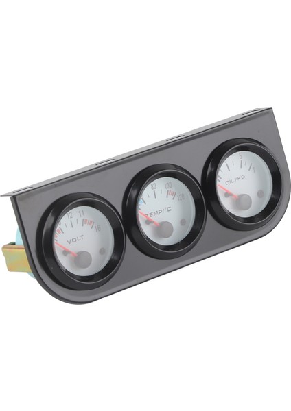 Evrensel Araba Üçlü Ölçer Kiti Su Sıcaklığı + Volt + Yağ Basıncı Ölçer 52MM Enstrüman (Yurt Dışından) fiyatları