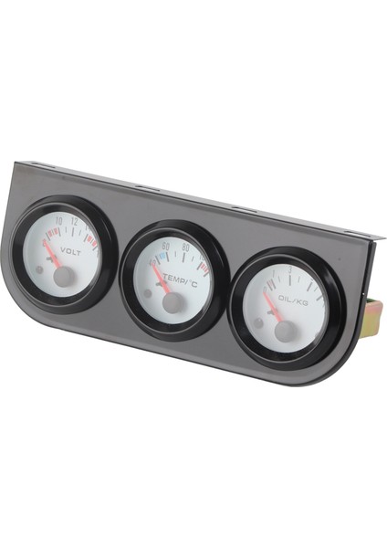 Evrensel Araba Üçlü Ölçer Kiti Su Sıcaklığı + Volt + Yağ Basıncı Ölçer 52MM Enstrüman (Yurt Dışından) modelleri