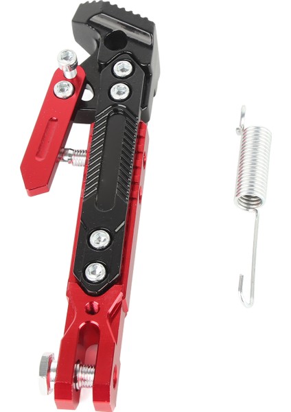 Evrensel Ayarlanabilir Ayak Yan Destek Standı Nmax 155 20152016 Nmax 125 Kırmızı (Yurt Dışından)