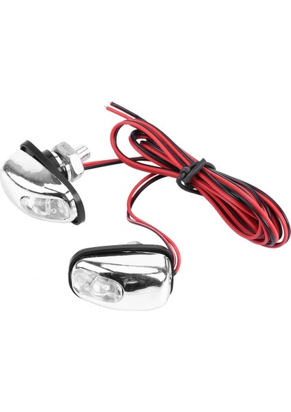 Çift Araba LED Işık Silecek Hood Cam Su Püskürtme Memesi Yı Lambası 12V (Yurt Dışından) fiyatları