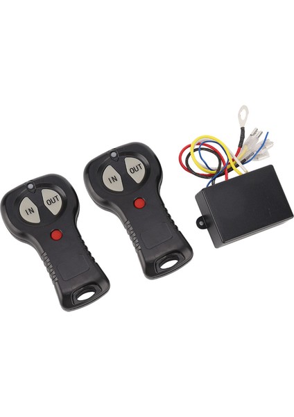 1 Çift 12V Evrensel Kablosuz Vinç Uzaktan Kumanda Kontrol Kiti Araba Kamyon Için (Yurt Dışından) fiyatları