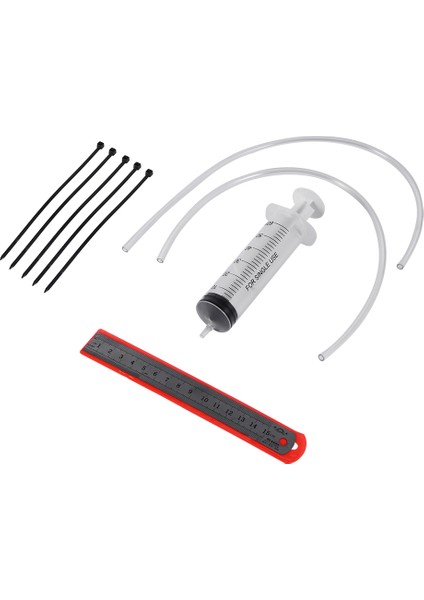 Çatal Yağ Aracı Göstergesi Süspansiyon Seviyesi Ayar Şırınga Şok Ayarlayıcı Cetvel (Yurt Dışından)