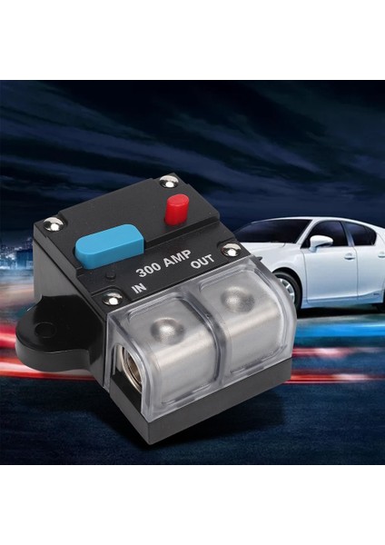 80A 300A Araba Sıfırlanabilir Devre Kesici Kendini Kurtarma Sigortası Manuel Sıfırlama Düğmesi (300A) (Yurt Dışından) fırsatları