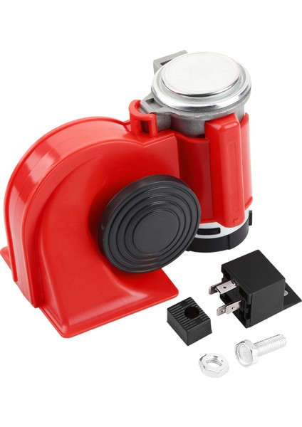 12V Çift Ton Trompet Süper Yüksek Sesle Elektrikli Havalı Korna Salyangoz Elektrikli Pompa Siren Araba Motosiklet (Yurt Dışından)