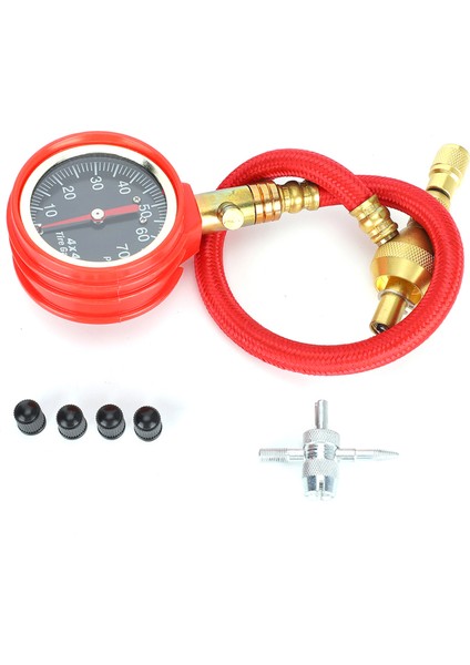 0-70PSI Pointer Lastik Basınç Göstergesi Yüksek Doğruluk Arama Ölçer Lastik Test Cihazı Araba Takma (Yurt Dışından) modelleri