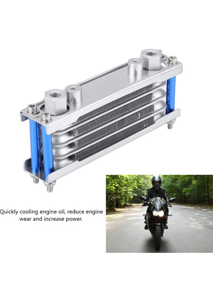 Evrensel Motosiklet Motoru Yağ Soğutucu Soğutma Radyatörü Motosiklet Dirt Bike Için 50CC-200CC (Yurt Dışından) fırsatları