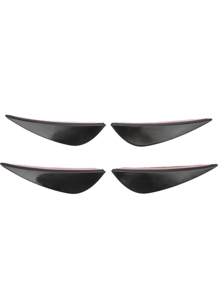 4 Adet Ön Tampon Hava Bıçağı Spoiler Modifikasyonu Evrensel Difüzör Pvc Macun Tipiparlak Siyah (Yurt Dışından) modelleri