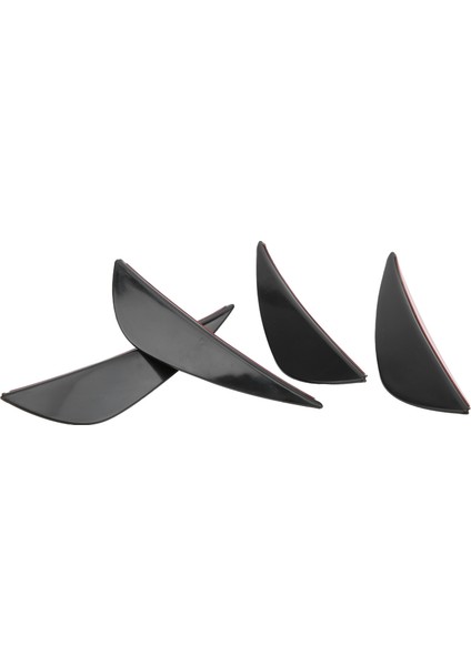 4 Adet Ön Tampon Hava Bıçağı Spoiler Modifikasyonu Evrensel Difüzör Pvc Macun Tipiparlak Siyah (Yurt Dışından) fırsatları