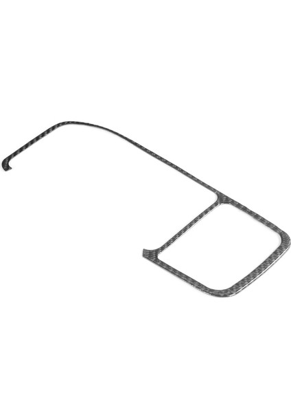 Konsol Navigasyon Paneli Çerçeve Trim Gps Karbon Fiber Kapak Için Fit V60 S60 2010-2017LHD (Yurt Dışından) fiyatları