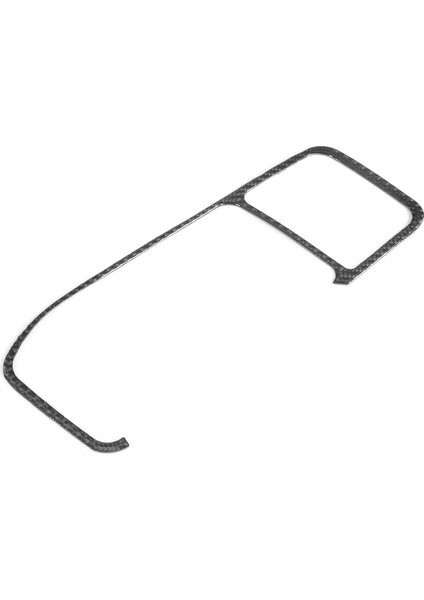 Konsol Navigasyon Paneli Çerçeve Trim Gps Karbon Fiber Kapak Için Fit V60 S60 2010-2017LHD (Yurt Dışından) fırsatları
