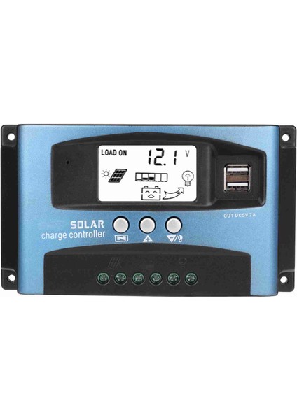 Mppt 40A Solar Şarj Regülatörü Çift USB LCD Ekran 12 V 24 V (Yurt Dışından) fiyatları