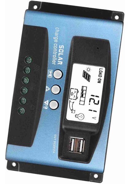 Mppt 40A Solar Şarj Regülatörü Çift USB LCD Ekran 12 V 24 V (Yurt Dışından) modelleri