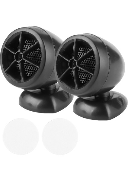 1200W 12V Tweeter Mini Boynuz Müzik Kubbe Hoparlör Araç Ses Sistemi Için Siyah (Yurt Dışından)