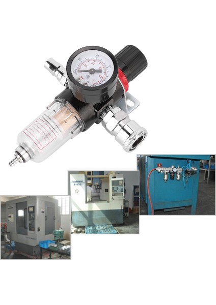 1/4 Inç Araba Hava Kompresörü Filtresi Su Ayırıcı Tuzak Araçları Kiti Regülatörü Göstergesi Ile (Yurt Dışından) fırsatları